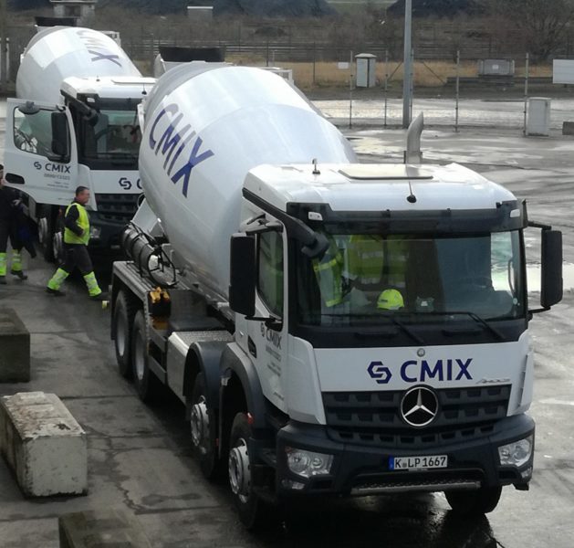 Arrivée des nouveaux camions